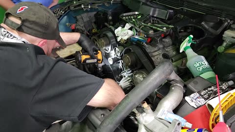 Infinity j30 Front end engine work, with Daughter & animals