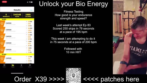 Fitness stress test and Sunny Saturday Ep 95 October 18, 2025