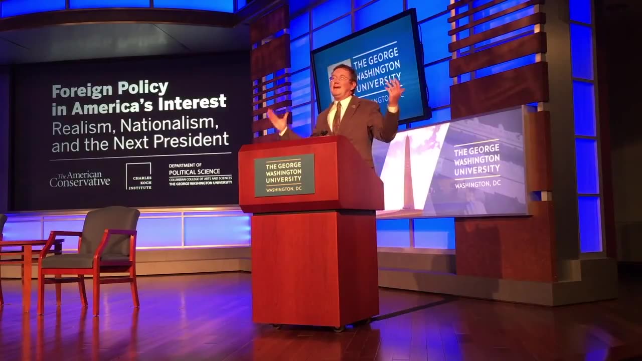 Rep. Massie Gives Opening Remarks at The American Conservative's Foreign Policy Conference 11.15.16