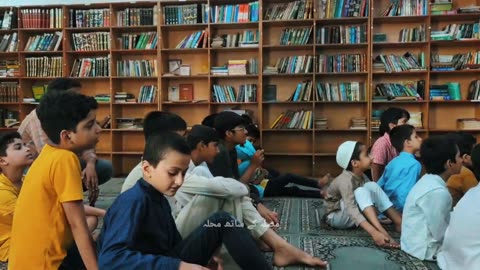 Children learning Surah Al-Fatiha and enjoying educational activities with Tiflistan