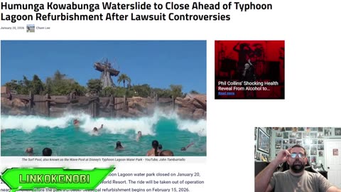 Typhoon Lagoon Major Water Slide Being Reconstructed Due To Recent Lawsuits