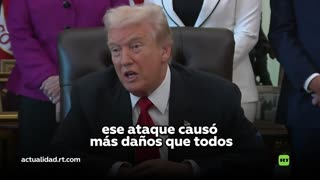 Trump: "Yo estaba al mando cuando Israel atacó Irán por primera vez"
