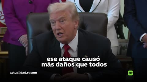 Trump: "Yo estaba al mando cuando Israel atacó Irán por primera vez"