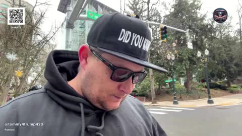 Anti American anti ice protest city hall Portland Oregon