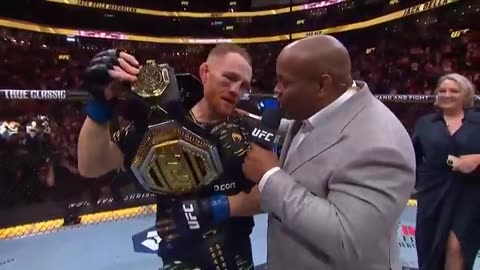 UFC 315: Jack Della Maddalena – Post-Fight Interview