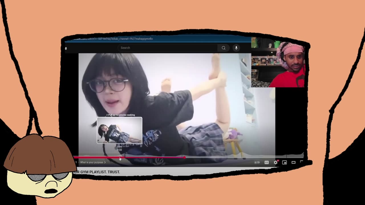 A reminder to Imahappymello that Filmoid sees EVERYTHING!