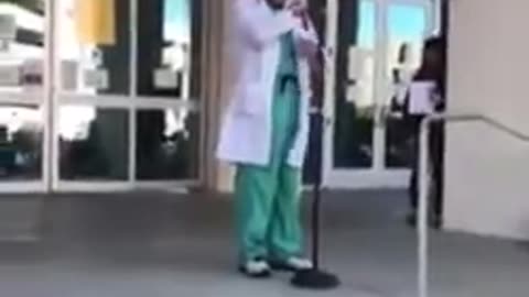 doctor laying down the truth bombs.