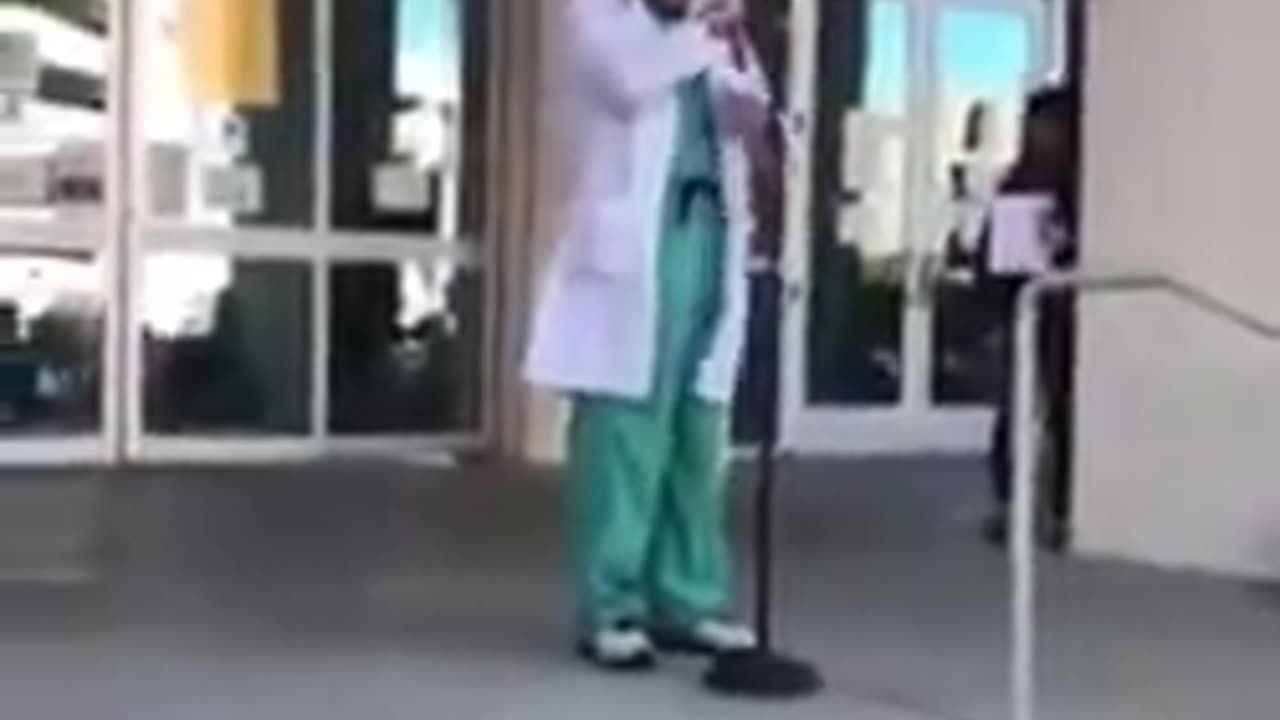 doctor laying down the truth bombs.