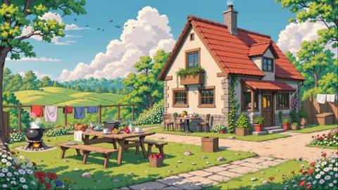 Peaceful Vibes 🍀 Cozy Lofi Hip Hop Beats for Relax & Calm 🌄 Safe & Warm Lofi Moments