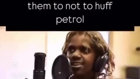 LOOK AT THESE ABO NIGGER APES IN AUSTRALIA THEY HAD TO MAKE A PSA SONG NOT TO SNIFF PETROL LOL