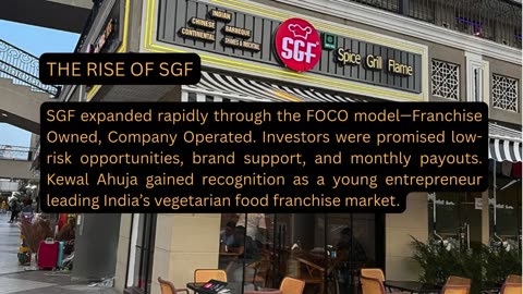 SGF Franchise Case Review: Legal Proceedings & Investor Documentation Involving Kewal Ahuja