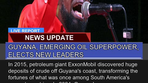 Guyana Emerging Oil Superpower Elects New Leader
