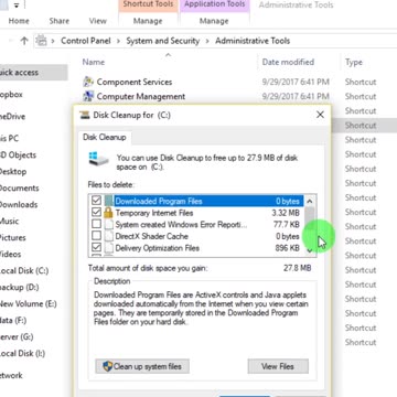 how to clean old windows and temp files
