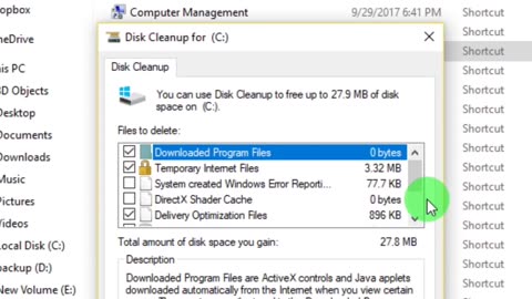 how to clean old windows and temp files