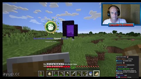 ayupcc - Callum's Corner - 30/07/25 - Entering the nether