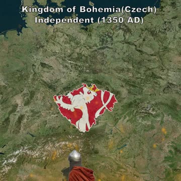 Kingdom of Bohemia(Czech) Independent (1350 AD) vs Under Habsburg Rule (1620 AD)