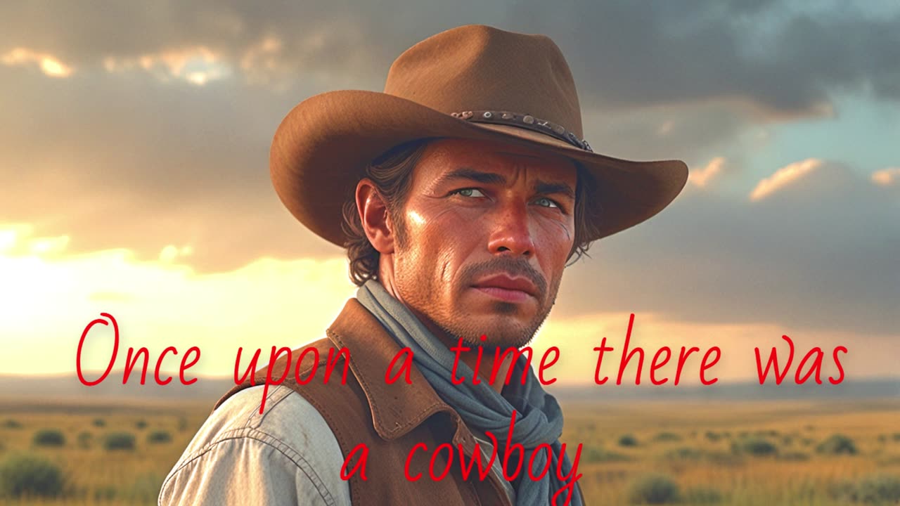 COUNTRY.Song Once upon a time there was a cowboy