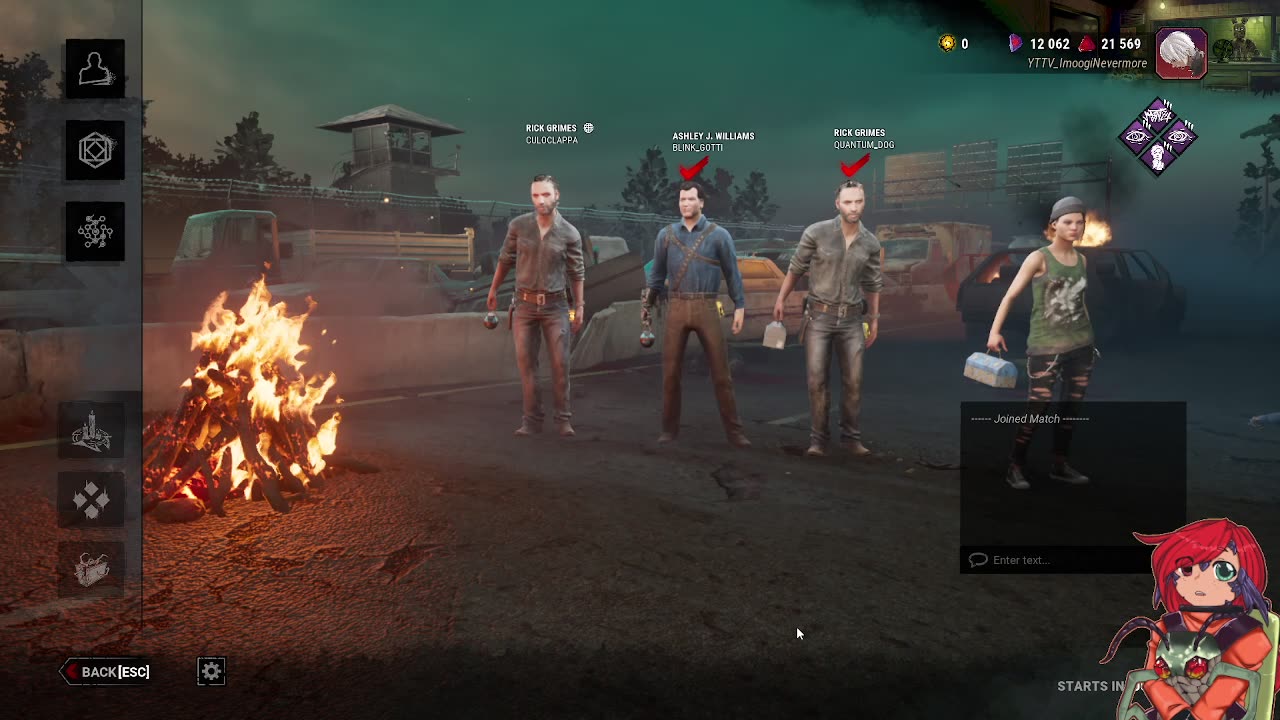 Just a few matches before some eeps, I got work in the morning ;_; ♡ Dead By Daylight