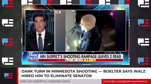 Actor in MN Shooting Hoax says WALZ HIRED HIM to ELIMINATE THE SENATOR -Carmine Sabia
