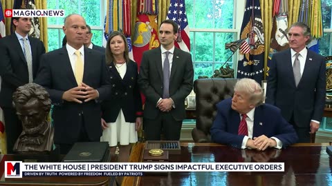 The White House | President Trump Signs Executive Orders to Make America Great Again [LIVE]