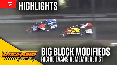 Highlights: 2025 Richie Evans Remembered 61 At Utica-Rome Speedway (7/15/2025)