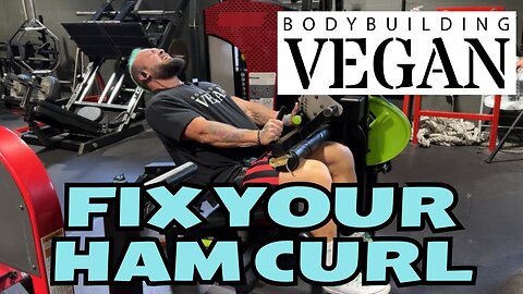 How to Ham Curl Step by Step - Seated Hamstrings | The Bodybuilding Vegan at Mi40 Gym Tampa