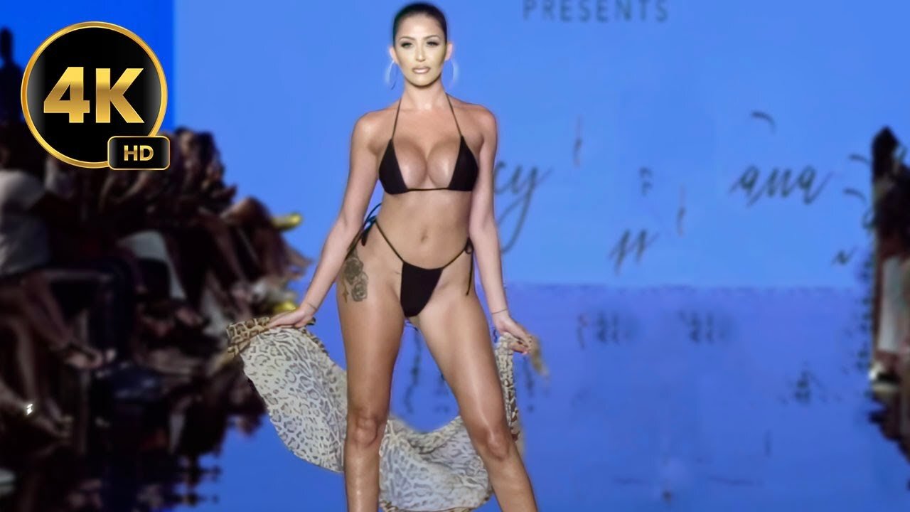 Matte Collection Swimwear Show At Miami Swim Week. Art Hearts Fashion