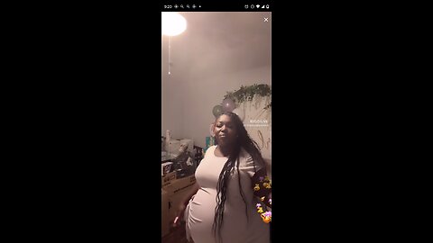 Ebb big as house look like she having twins, and the mental is off