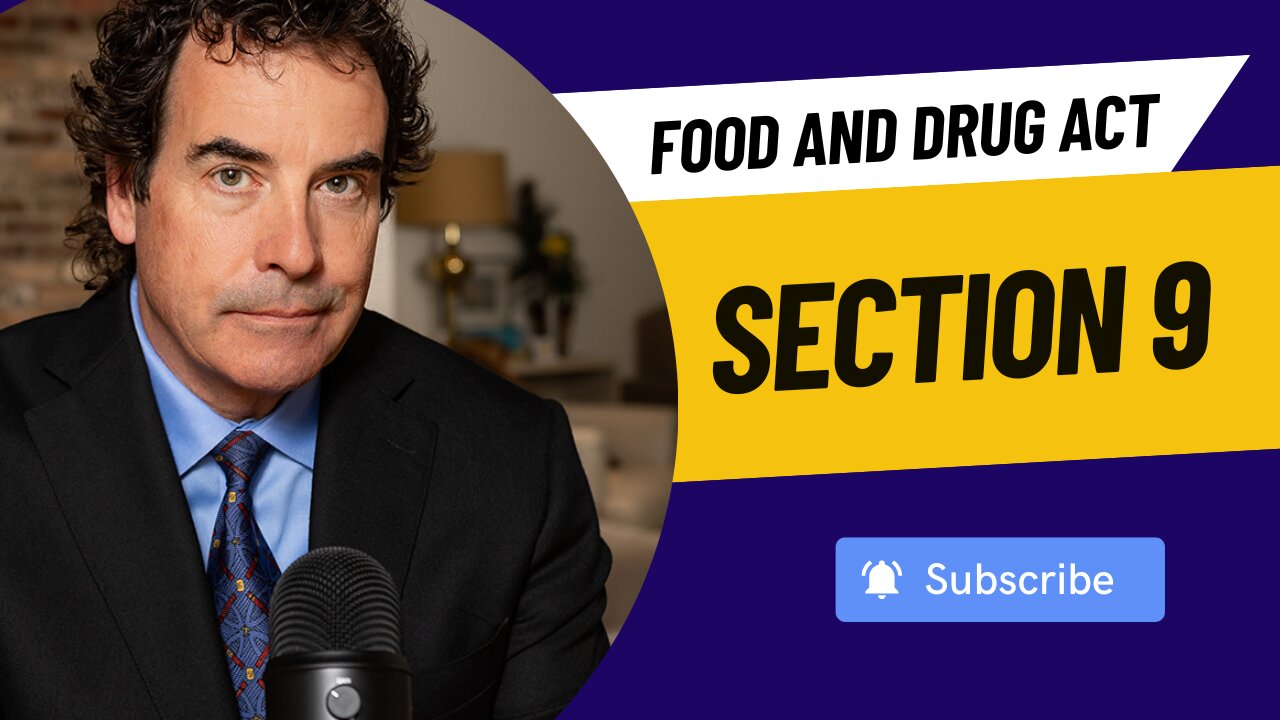Section 9 Of Food And Drugs Act