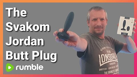 The Svakom Jordan Buttplug Review