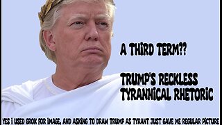 A third term? Trump'S DANGEROUS RHETORIC