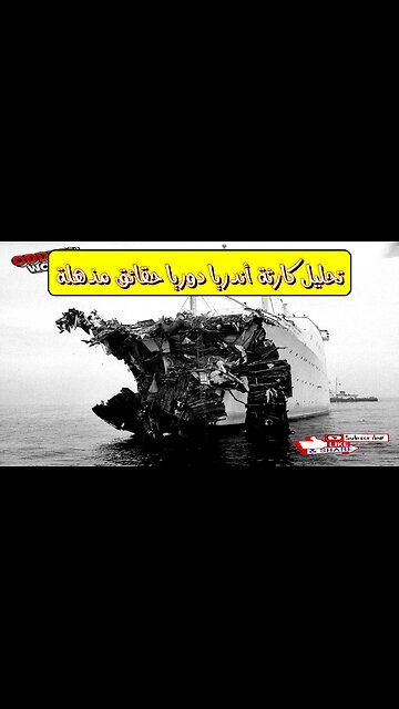 تحليل كارثة أندريا دوريا: حقائق مذهلة #غرق_السفن #أندريا_دوريا #تحقيق