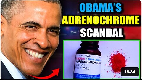 Obama paljastui merkittäväksi adrenokromikauppiaaksi virallisissa hallituksen asiakirjoissa