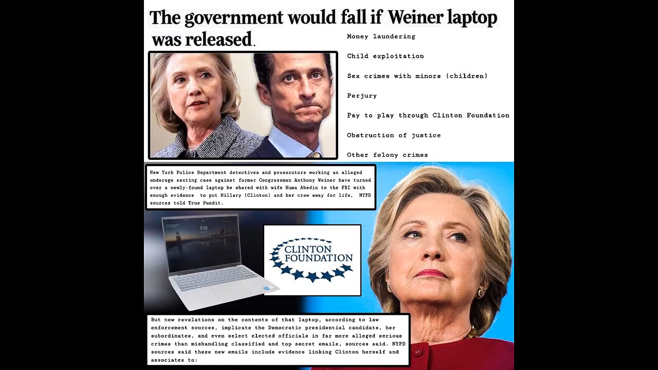 Anthony Weiners Laptop Had Kill Switches