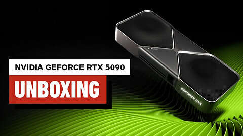 Nvidia GeForce RTX 5090 Founders Edition Unboxing