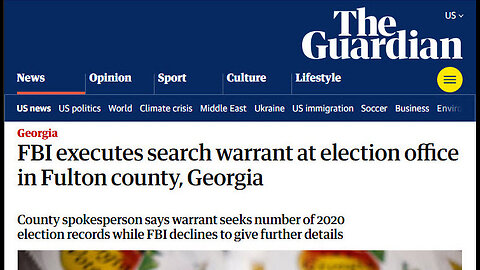 BREAKING NEWS: How To Steal An Election 2020 Exposed - FBI Raids Fulton County Jan 30th 2026