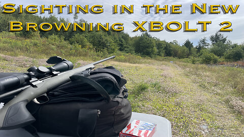 Sighting in the New Browning XBOLT 2