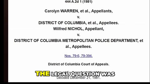 do the police have to protect you?