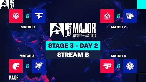 BLAST.tv Austin Major 2025, Stage 3, Day 2 - Stream B - Lynn Vision vs The MongolZ