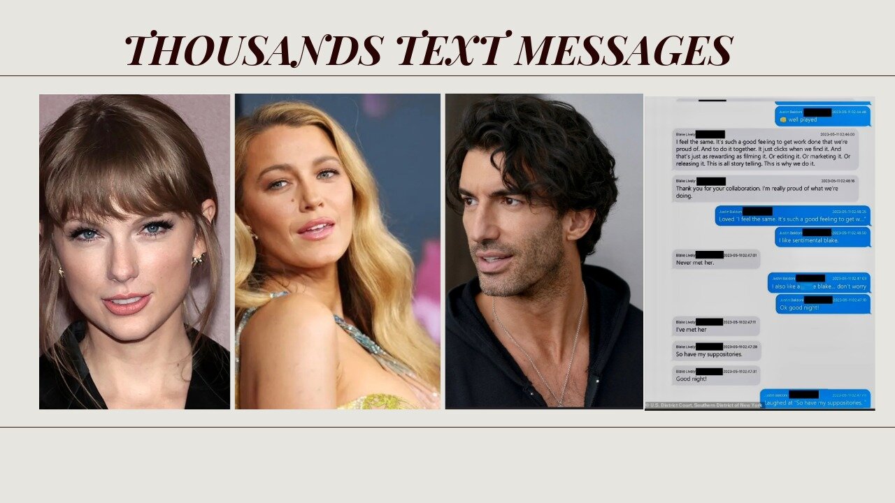 It's Over Yet... Taylor Swift TEXTS Will Be Exposed in Legal Drama Between Lively & Baldoni's