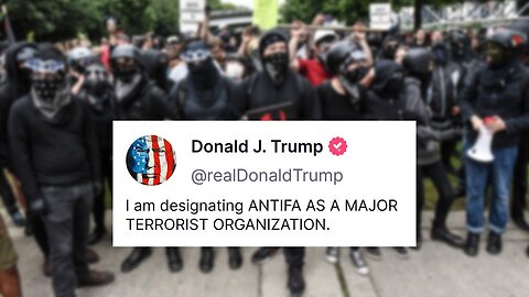 Trump Just Designated ANTIFA As Terrorists...
