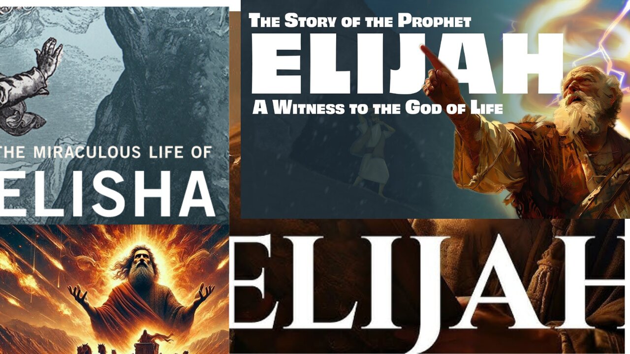 miracle by elijah and elisha in old testament