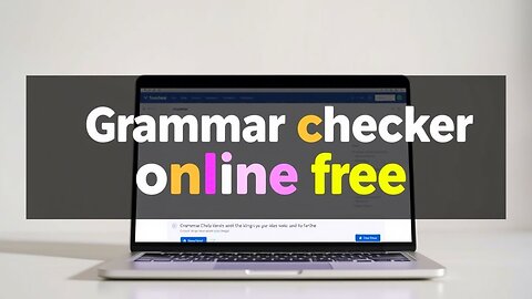 ✅ Best Free Grammar Checker Online | Fix Grammar & Spelling Mistakes Easily