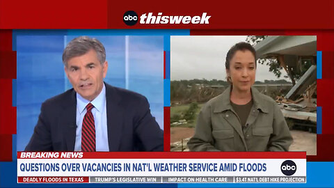 Stephanopoulos Lying: Significant Staffing Shortfalls To The National Weather Services In The Region