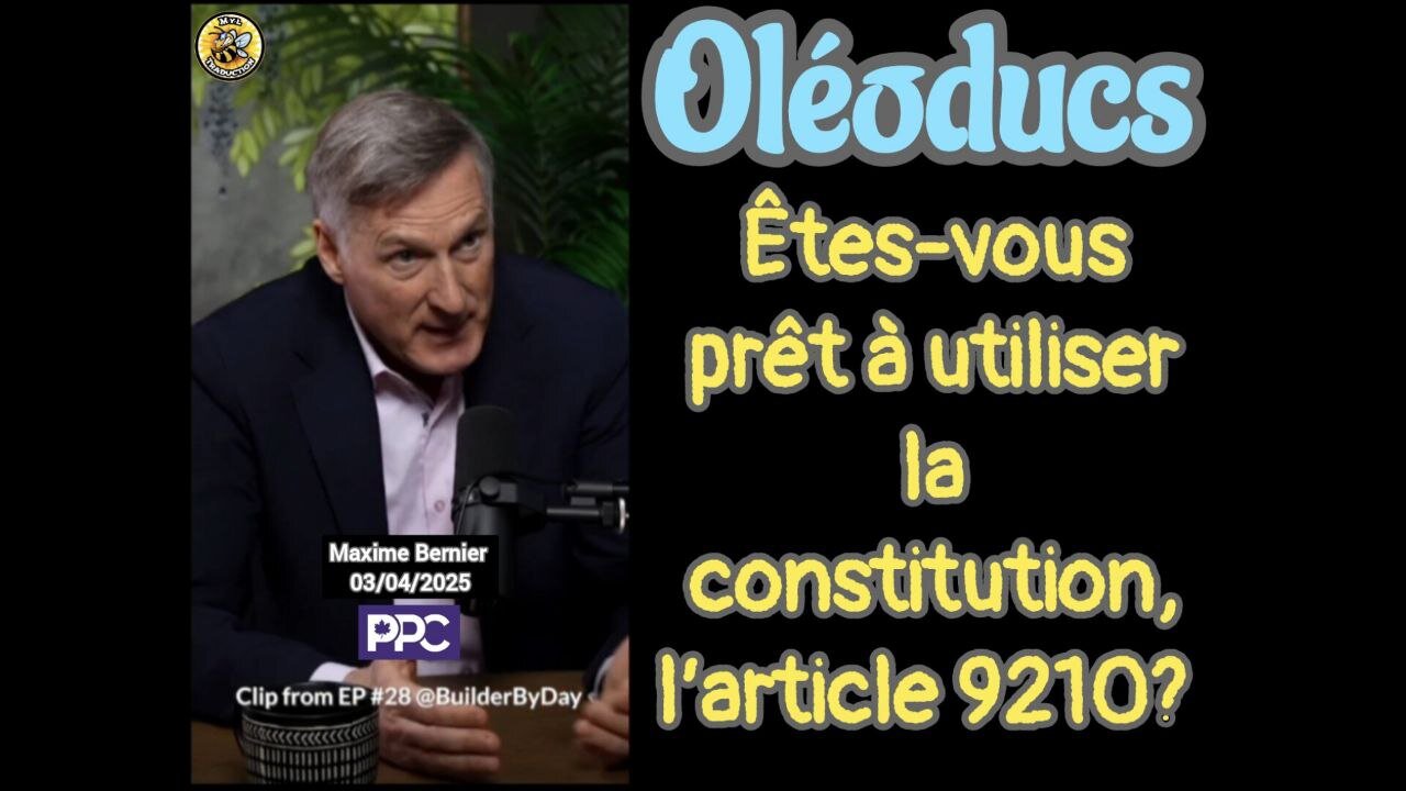 Oléoducs Êtes-vous prêt à utiliser la constitution, l’article 9210?