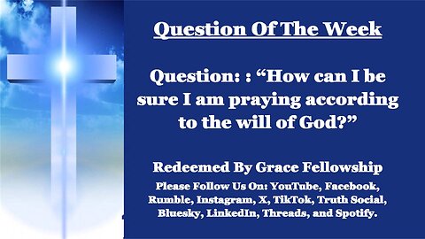 Question Of The Week
