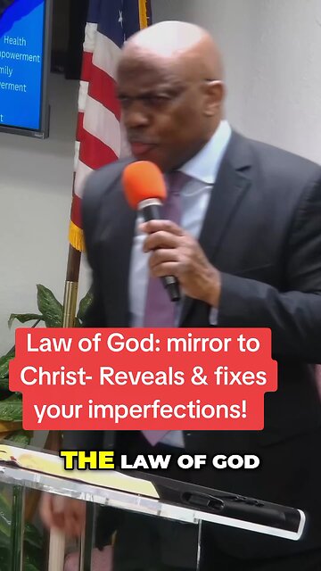 Law of God: mirror to Christ- Reveals & fixes your imperfections