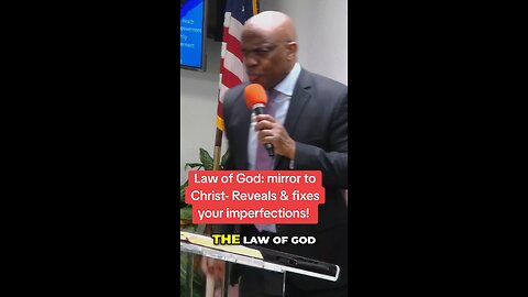 Law of God: mirror to Christ- Reveals & fixes your imperfections