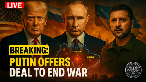 Putin’s Shocking Peace Deal: Trump & Zelensky Face Historic Choice in Alaska