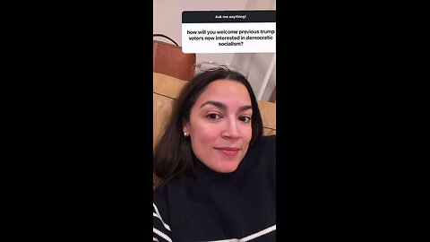 AOC Claims Trump Voters Are Pulling Her Aside and Saying They Want to Join ‘Democratic Socialism’